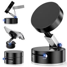 Vacuum Magnetic Suction Cup Folding Swivel Stand – Double-Sided Universal Mobile Phone Holder