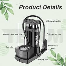 Double Barrel Bike Floor Foot Pump – Fast, Powerful & Accurate Inflation