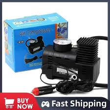 Mini 12V 300PSI Car Air Pump Tyre Compressor Portable Electric Car Air Pump