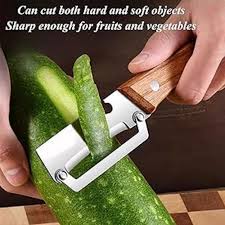 Multi-Functional Vegetable Peeler, 3-in-1 Ultra Sharp Stainless Steel Vegetable Cutter, Fruit Shredder and Beer Bottle Opener, Ergonomic Kitchen Tool for Slicing and Shredding