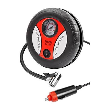 Portable Car Air Pump 260 PSI DC 12V Electric Compressor – Fast, Powerful & Reliable Tire Inflator