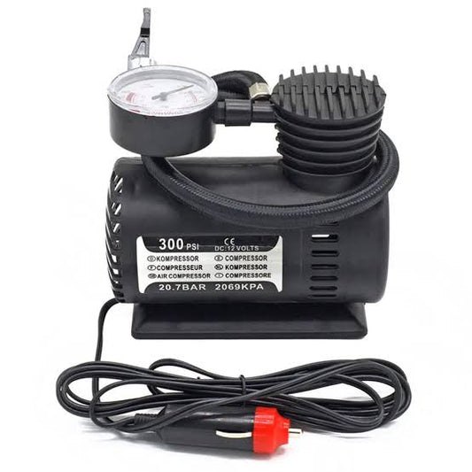 Mini 12V 300PSI Car Air Pump Tyre Compressor Portable Electric Car Air Pump