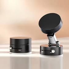 Vacuum Magnetic Suction Cup Folding Swivel Stand – Double-Sided Universal Mobile Phone Holder